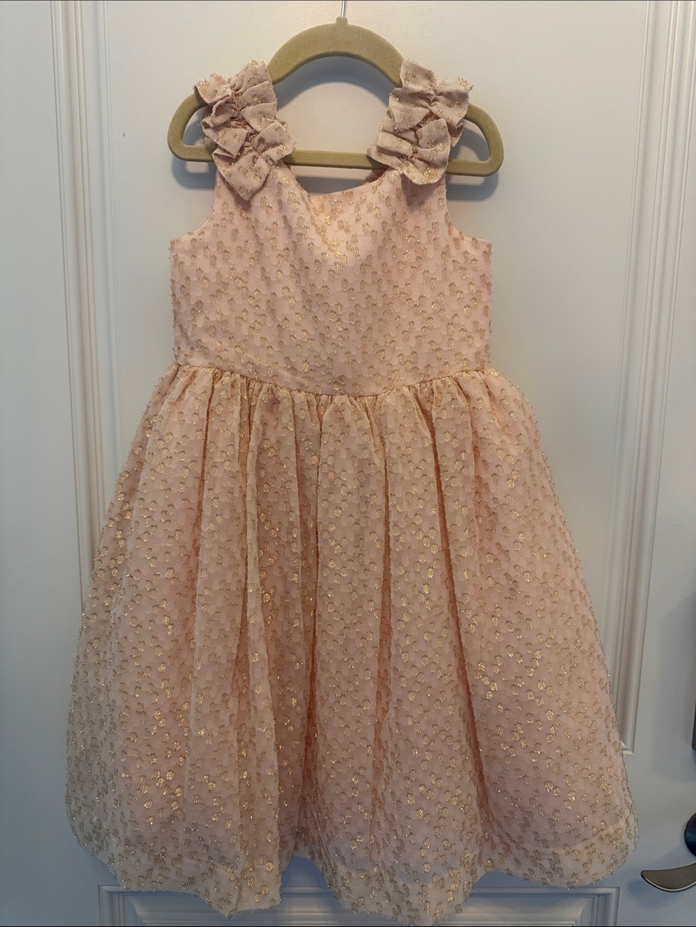 Girls' Pink Gold-Accented Party Dress Janie and Jack
